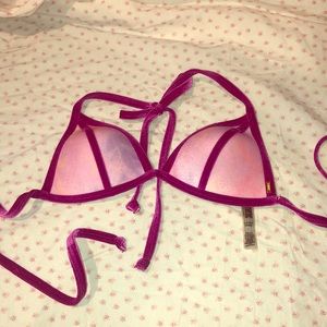 PINK bathing suit top